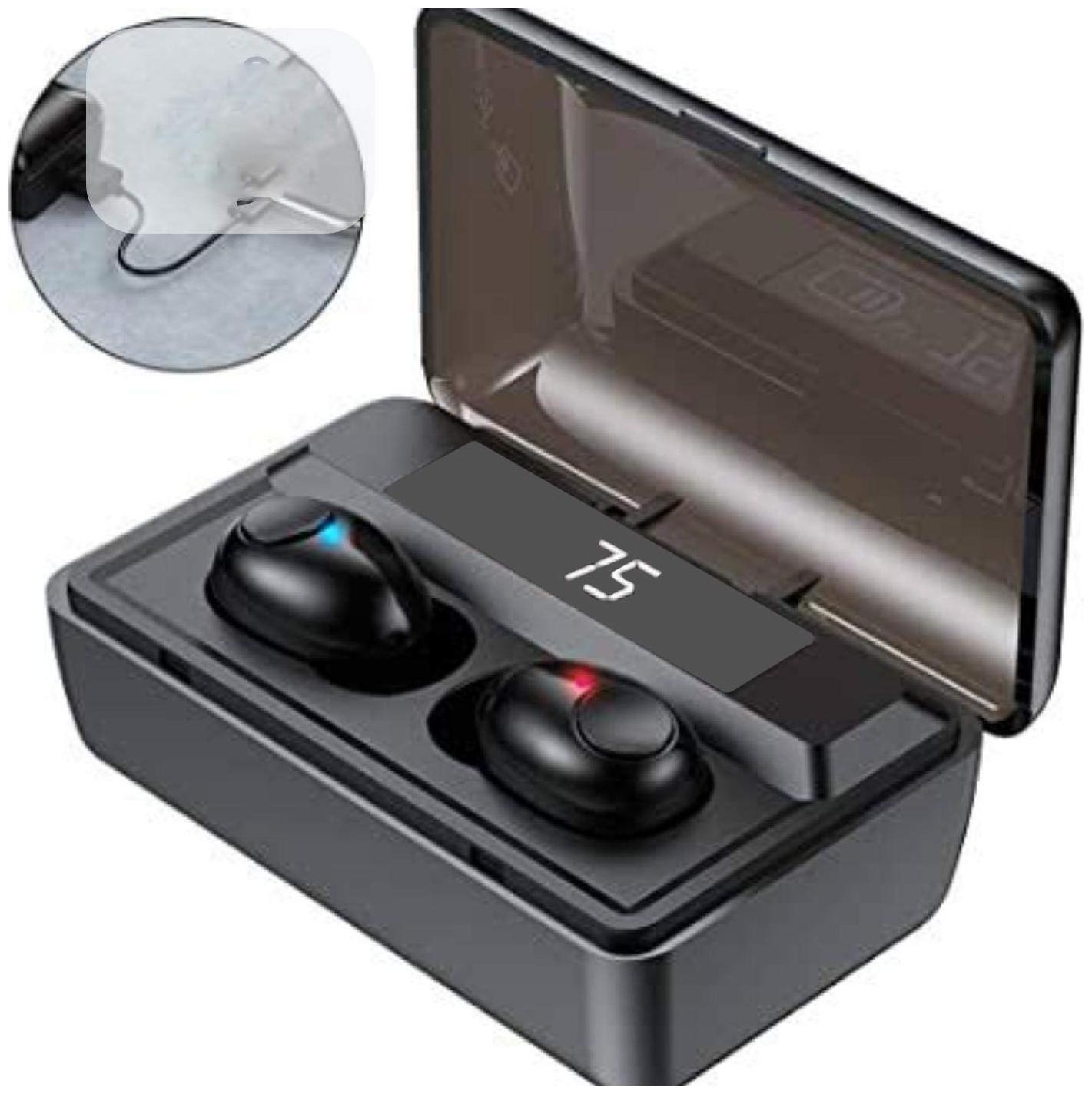 

Chevron TWS-T8 True Wireless Bluetooth Headset ( Black )