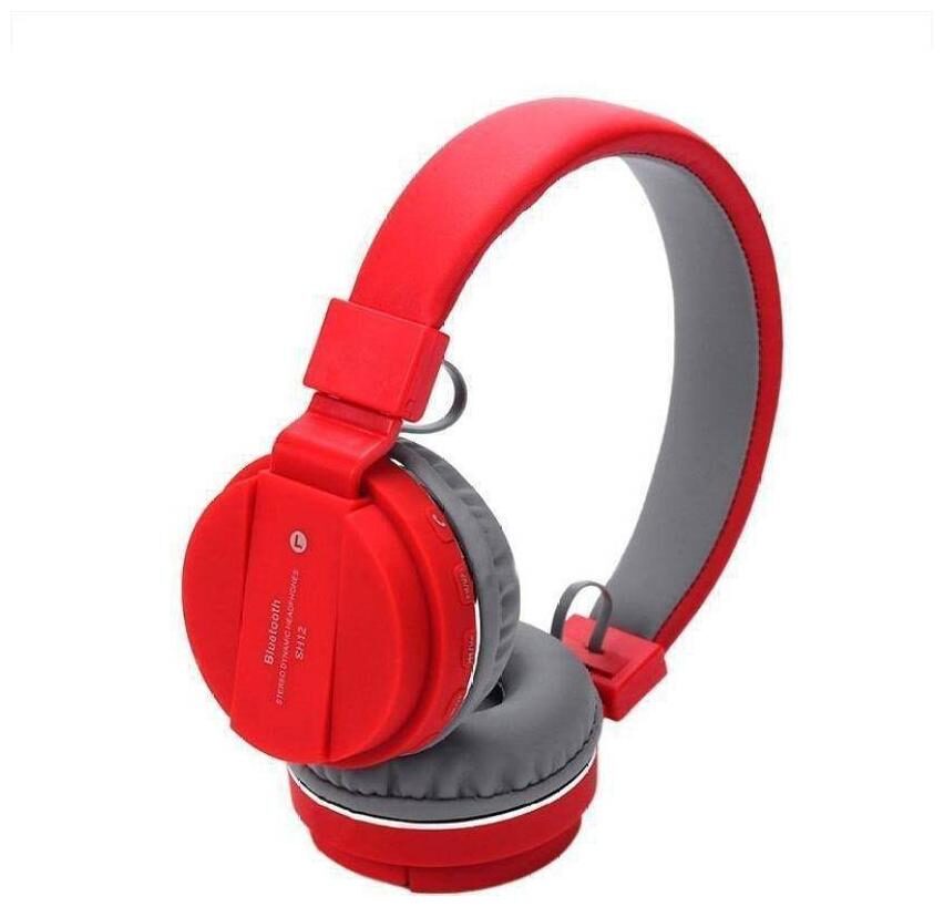 

CHG Over-Ear Bluetooth Headset ( Red )