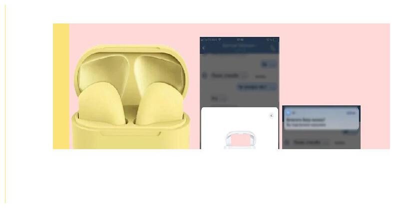 

CHG True Wireless Bluetooth Headset ( Yellow )