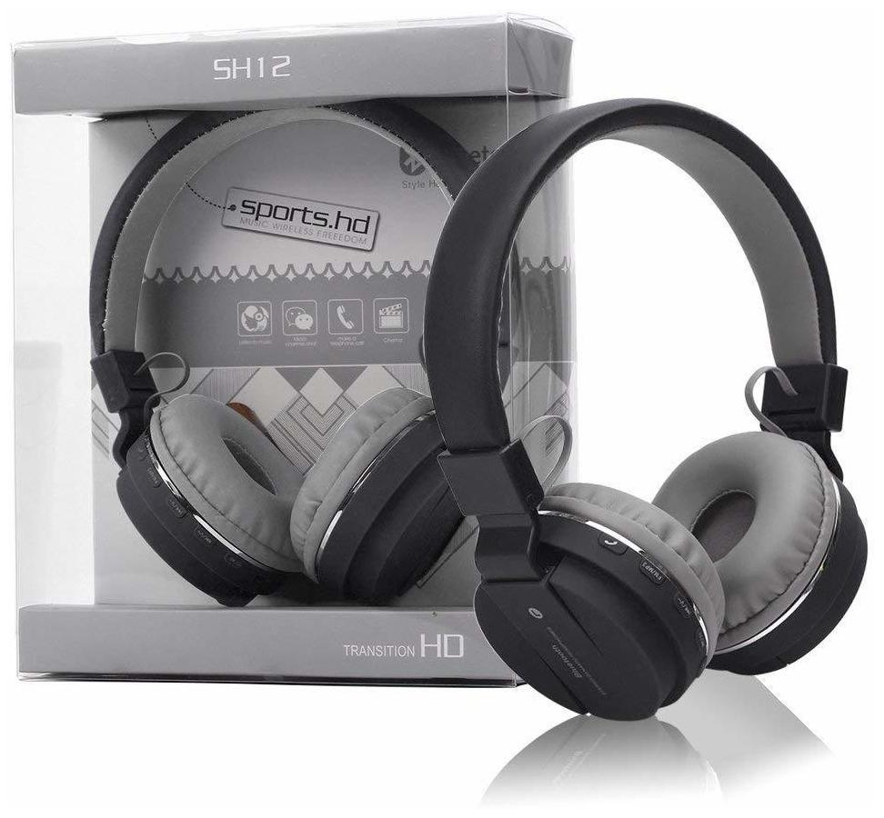 

CHG Over-Ear Bluetooth Headset ( Black )