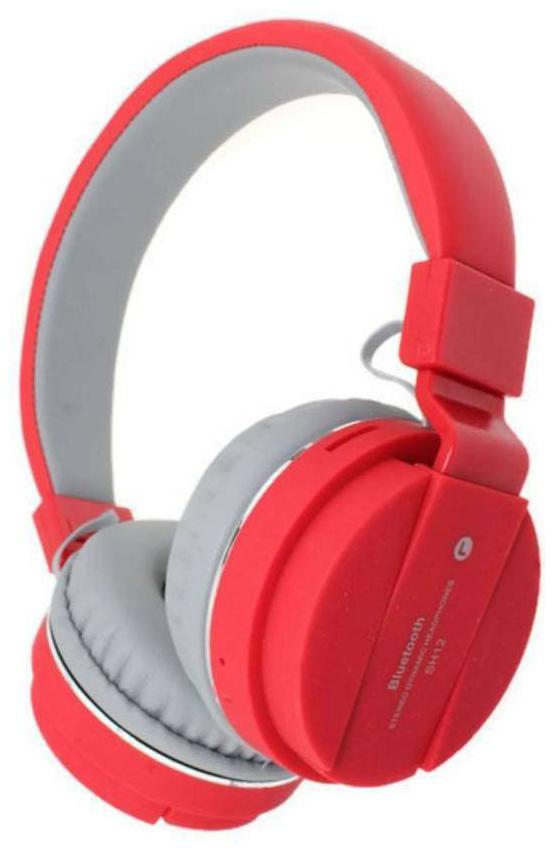 

CHG Over-Ear Bluetooth Headset ( Red )