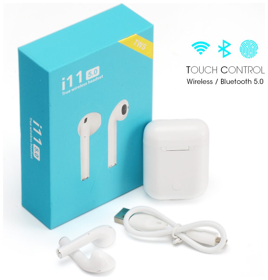 

TSV i11 TWS In-Ear Bluetooth Headset ( White )