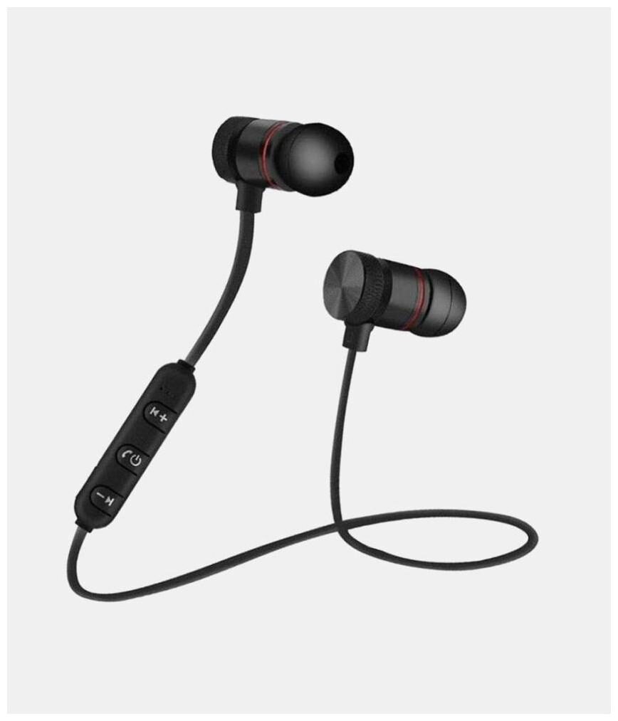 

TSV Magnetic Wireless Bluetooth In-Ear Bluetooth Headset ( Black )