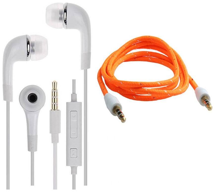 

GROSTAR ESH64 In-Ear Wired Headphone ( White Multi )