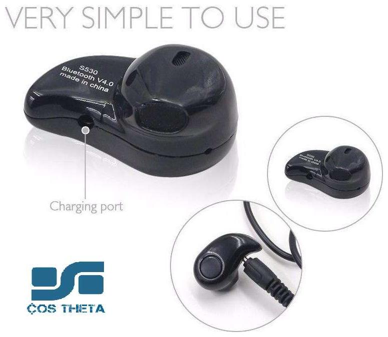 

COS THETA Mono Bluetooth Headset ( Black )