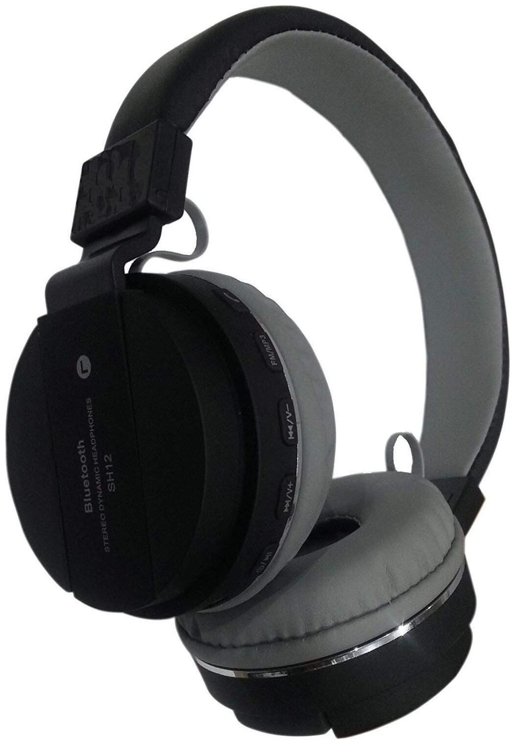 

COS THETA SH-12 Over-Ear Bluetooth Headset ( Black )