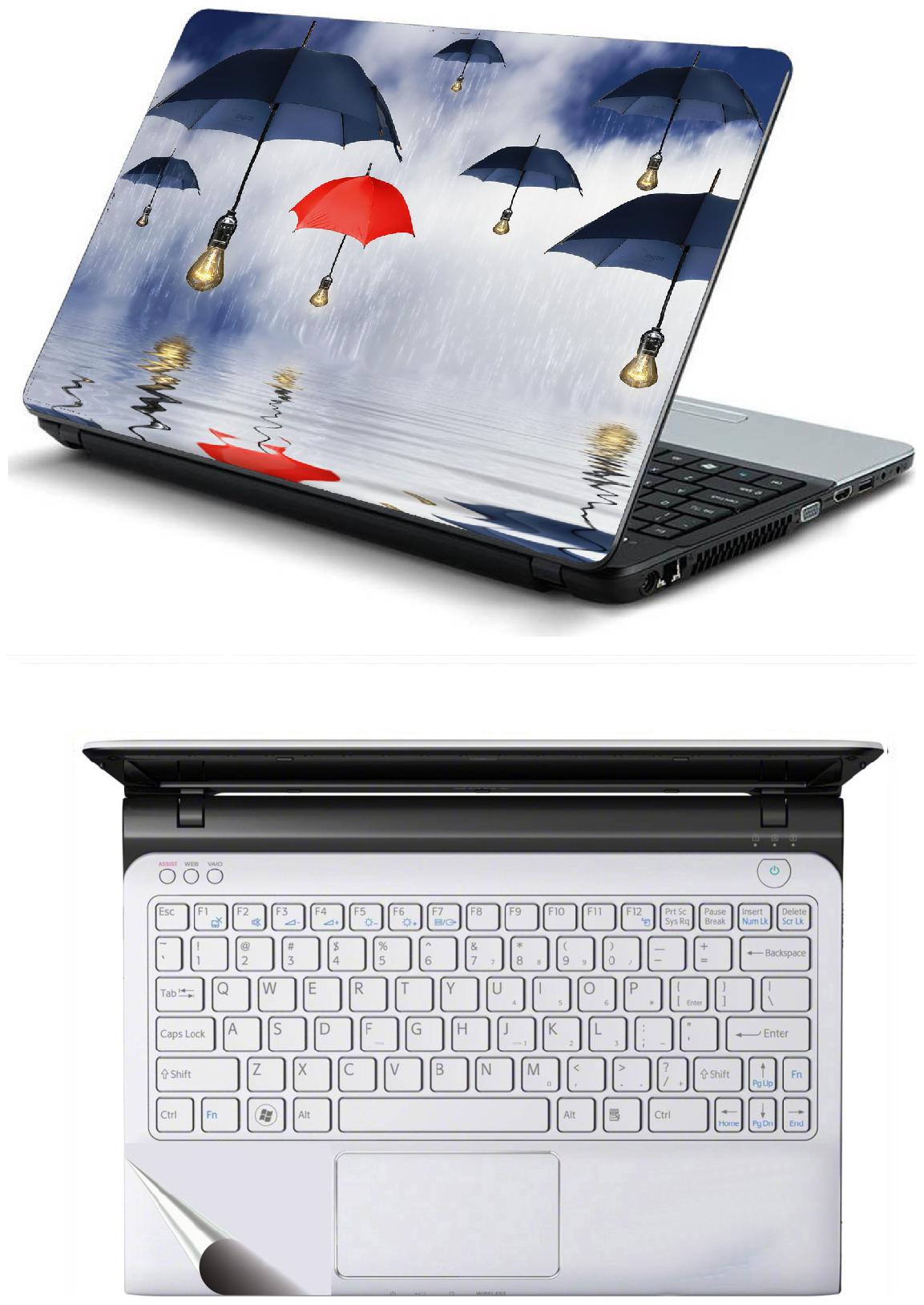 

Creative Art Laptop Skin with Palmrest Skin for All Laptop - Notebook