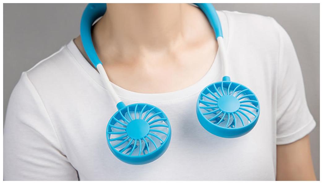 

Crystal Digital Neck fan USB Fan