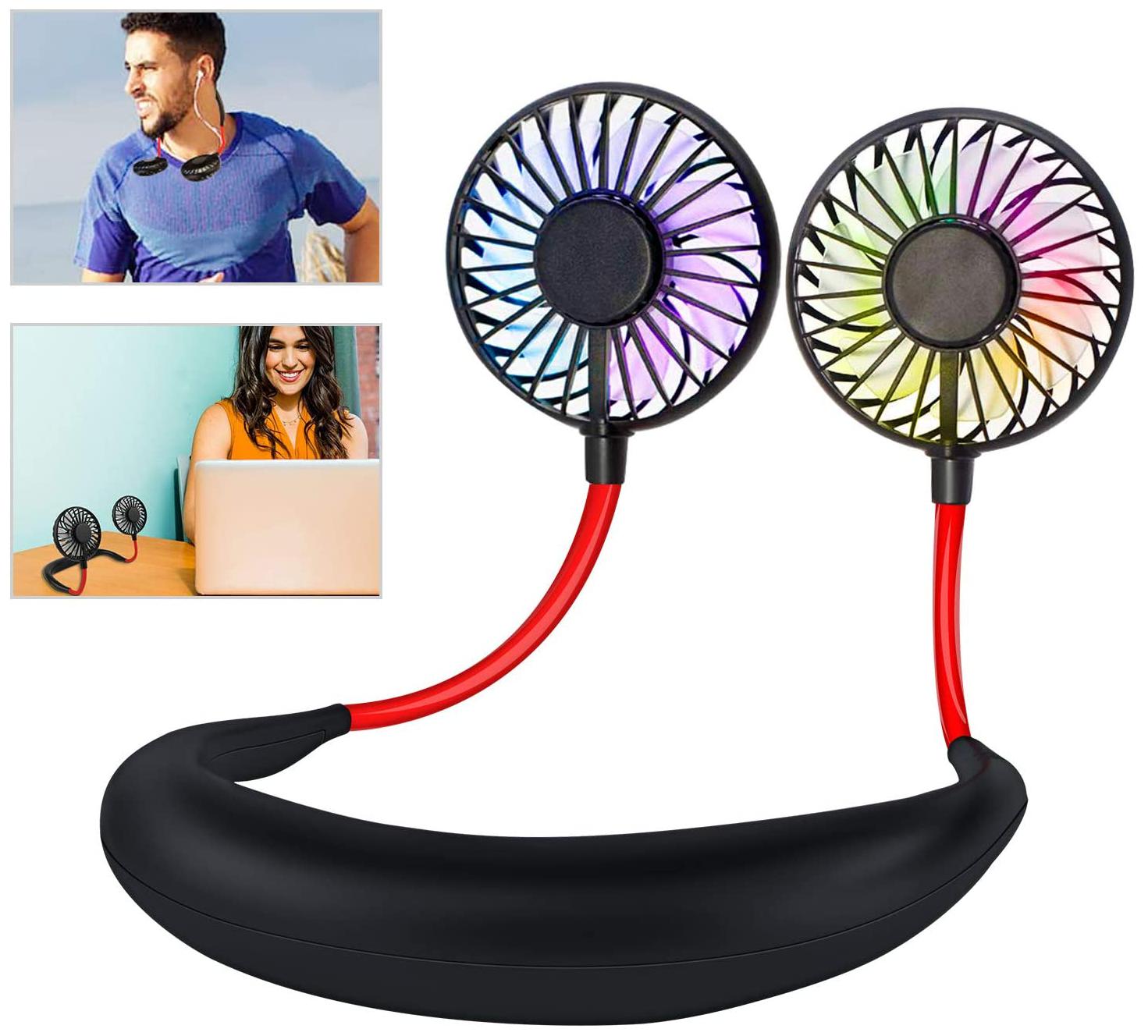 

Crystal Digital Neckfan USB Fan