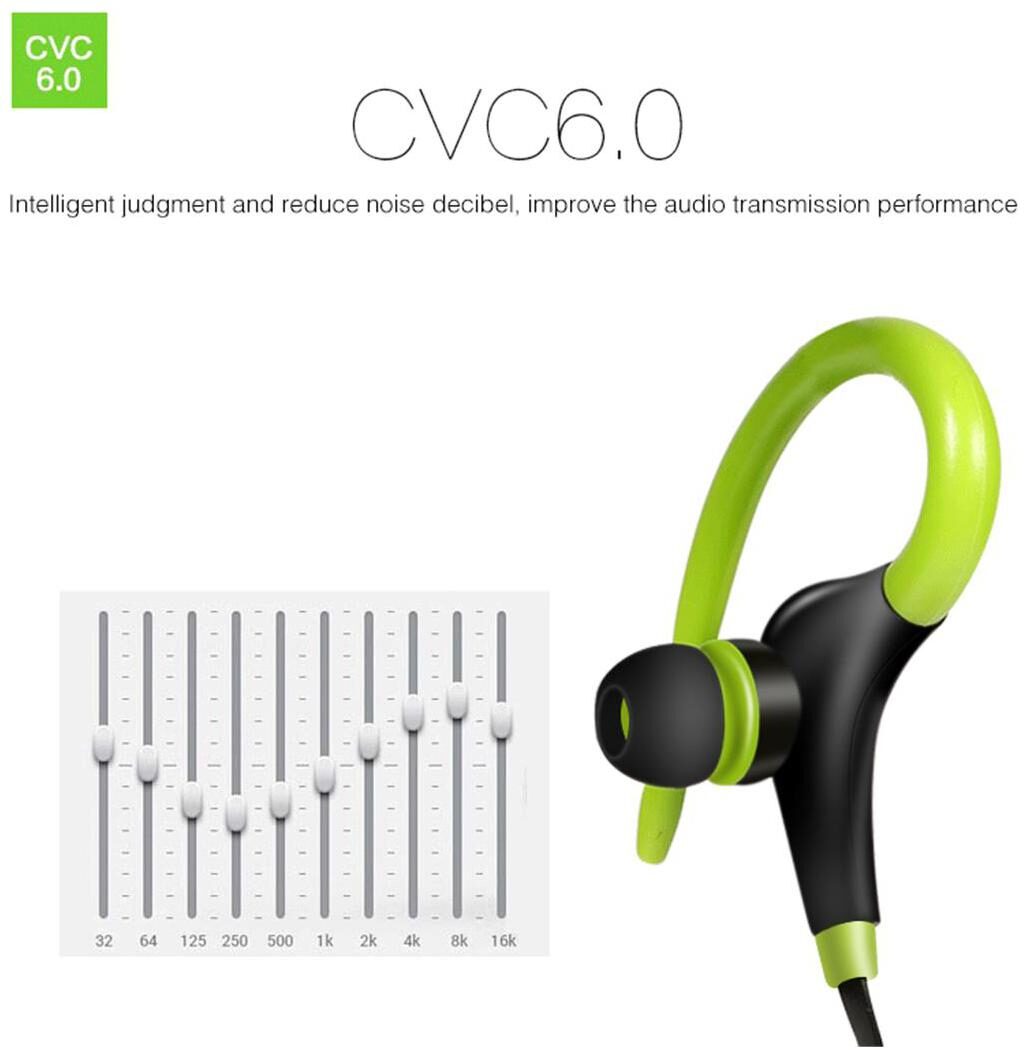 

Crystal Digital Sports Bluetooth V4 1 Freestyle Headset Mini Wireless stereo sports Gym Running Headphones (Green)