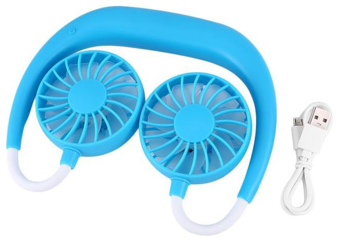 

Crystal Digital Neck fan USB Fan
