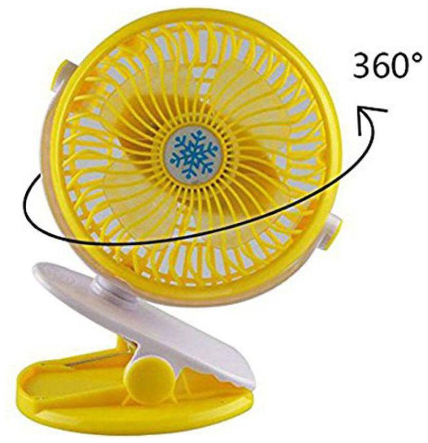 

Crystal Digital USB Fan