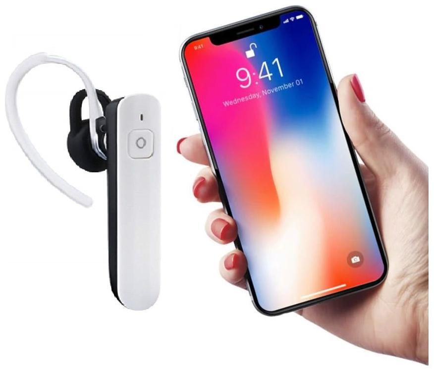 

Crystal Digital In-Ear Bluetooth Headset ( White )