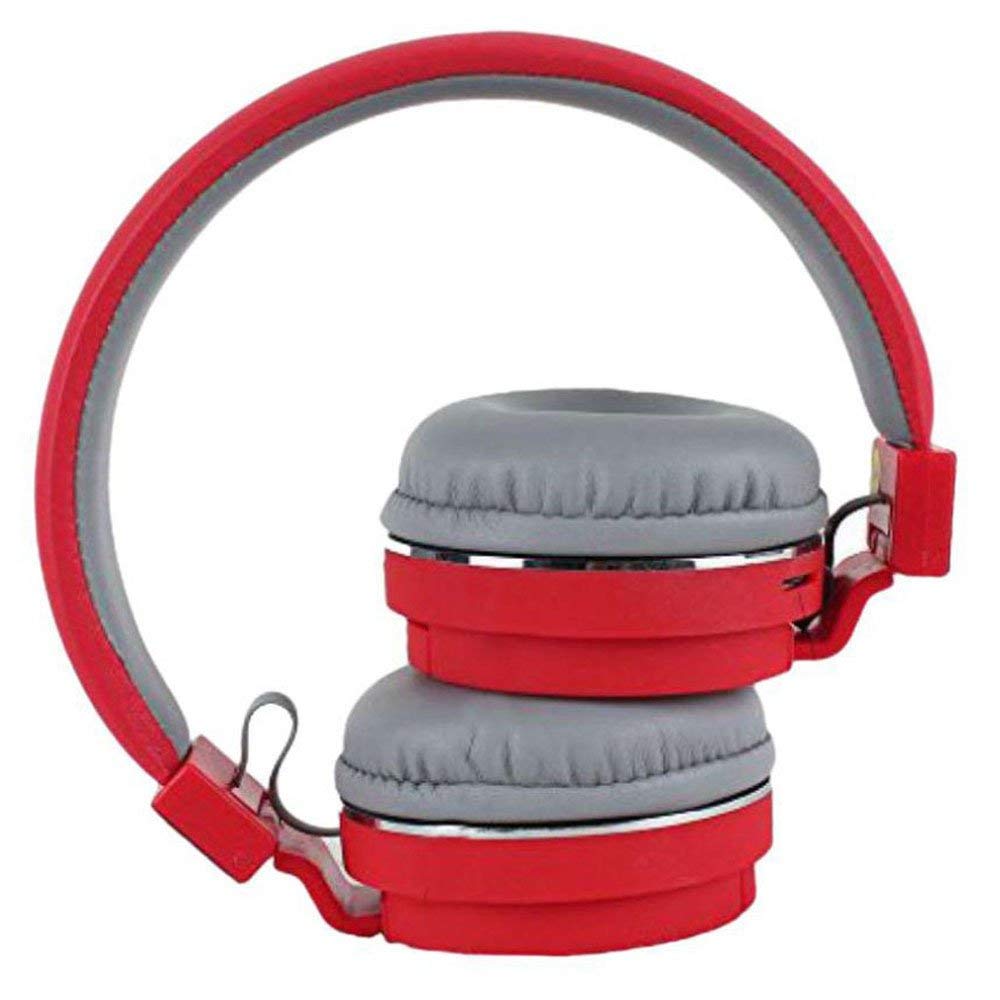 

CYBERBYTE On-Ear Bluetooth Headset ( Red )
