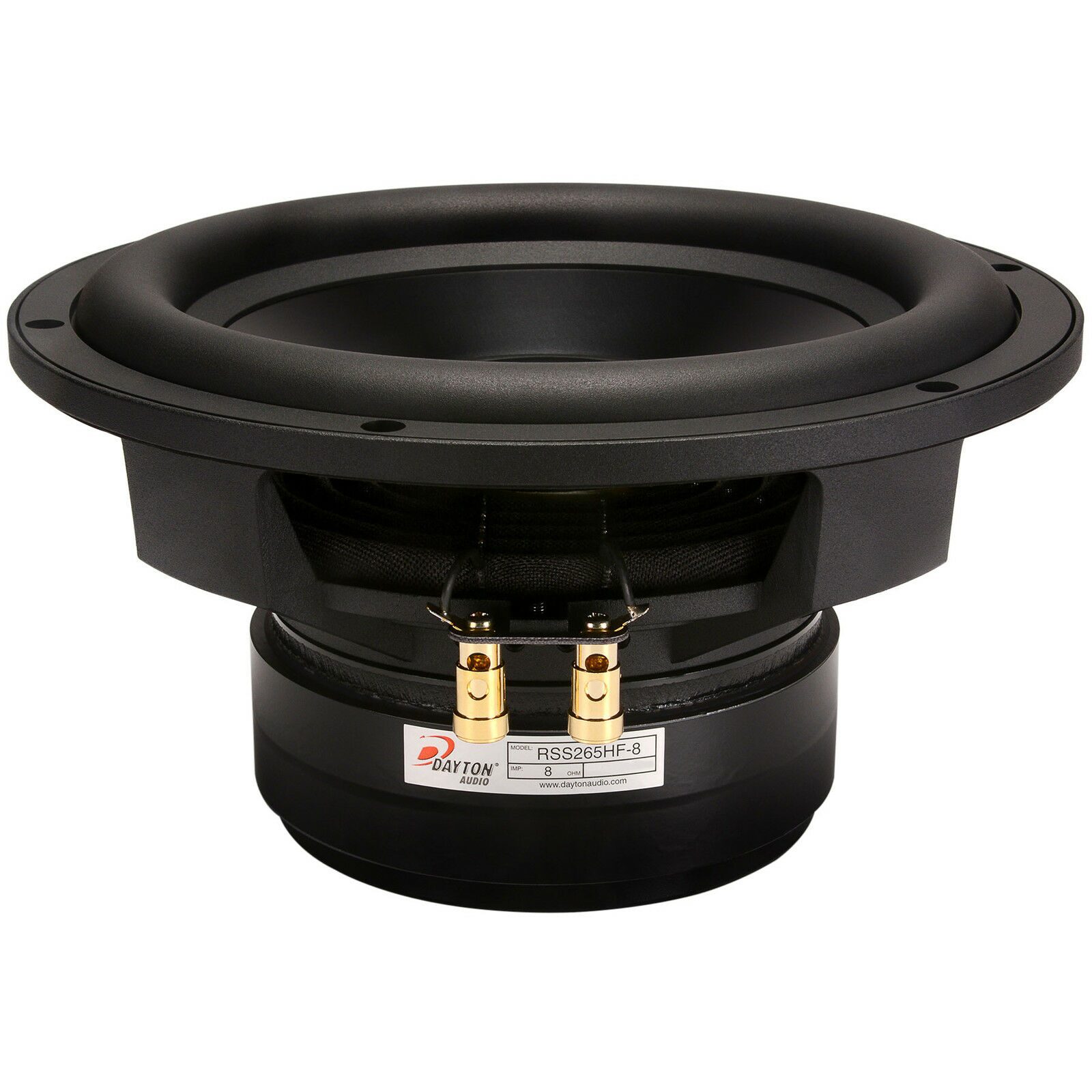 

Dayton Audio RSS265HF-8 10 Reference HF Subwoofer 8 Ohm