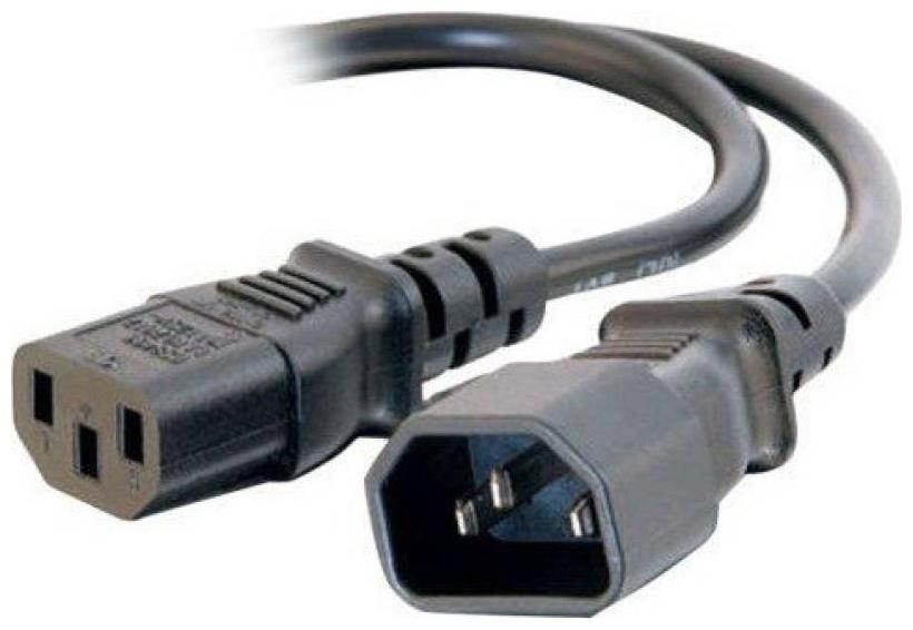

De-TechInn 3 Pin Power Supply Cord Cable Extension for Monitor Printer Desktop