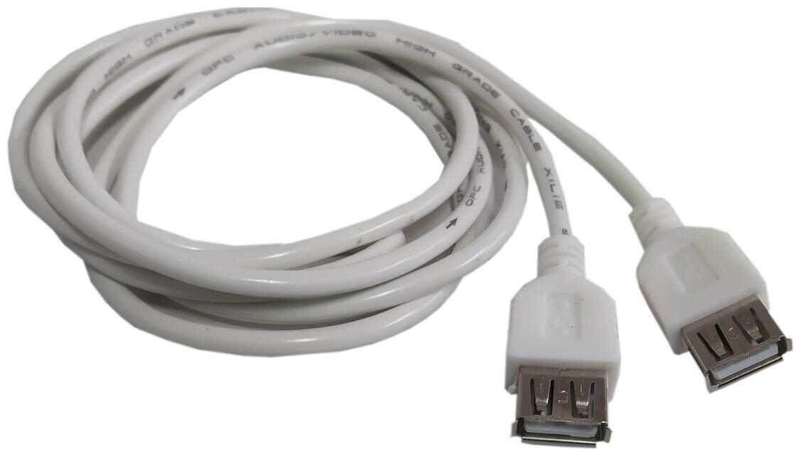 

De-Techinn Premium Quality (1 5 Meter) Usb Female to Female Extension Adapter Cable Cord