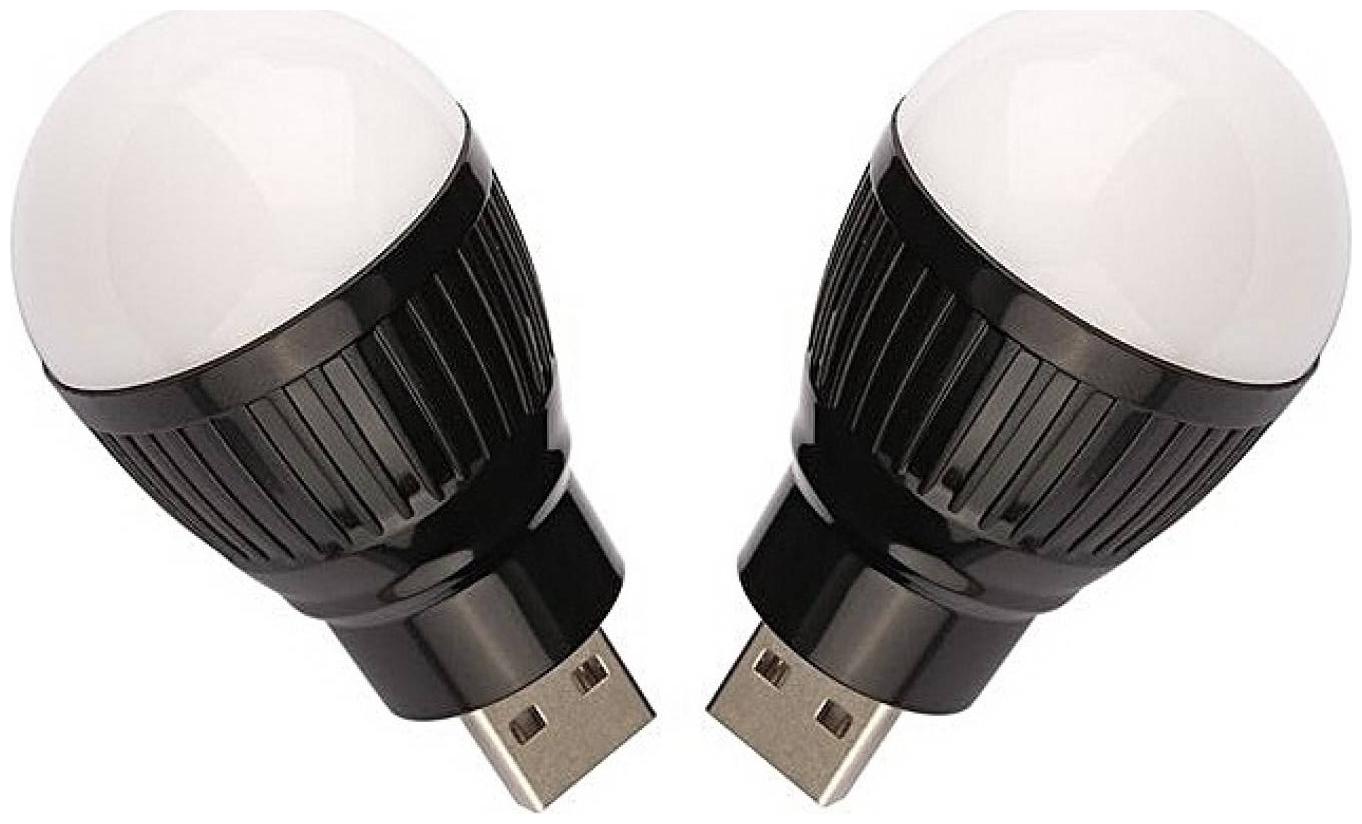 DE TECHINN Portable Ball Shaped Mini USB LED Night Light/Lamp Bulb USB Bulb