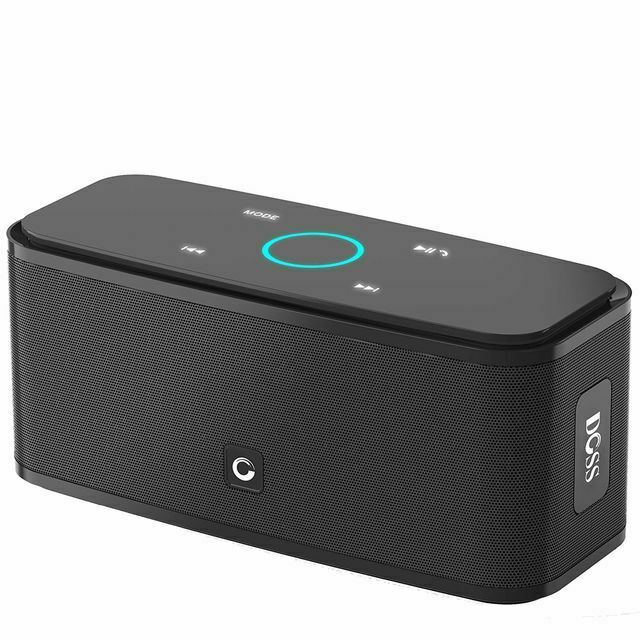 

Doss Touch Wireless Bluetooth V4 0 Portable Speaker with HD Sound and Bass Black