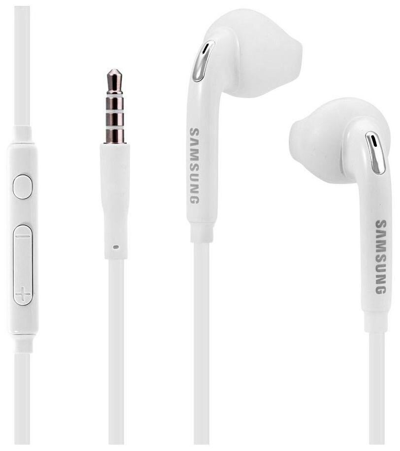 Samsung EG920 S6 Headset Earphone with Mic (White In the Ear)