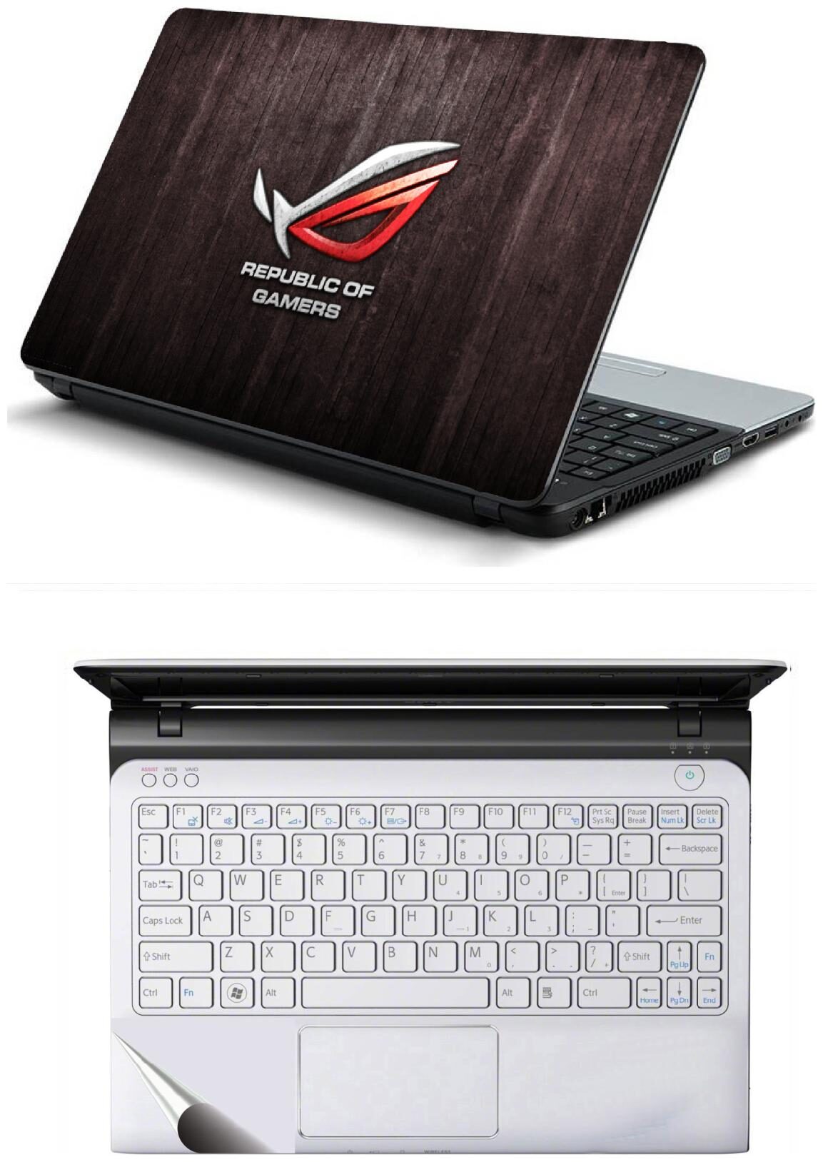 

Dusty Asus Laptop Skin with Palmrest Skin for All Laptop - Notebook