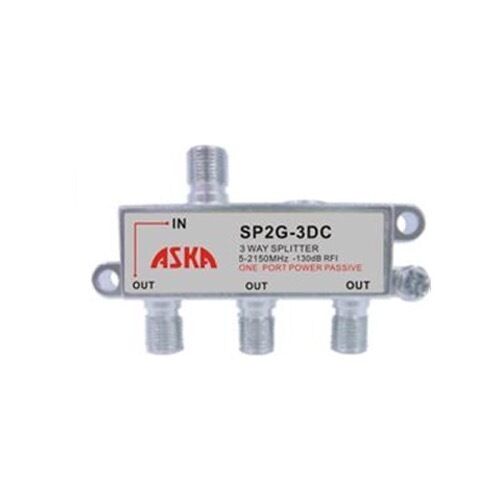 

Eagle 3-Way Splitter All Port DC Power Passive 2 GHz 2150 MHz 130dB RFI