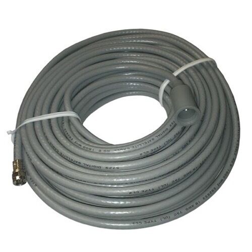 

Eagle 75 FT F-Weather RG6 UL Solid Copper Coaxial Cable with Outdoor Boot Coax