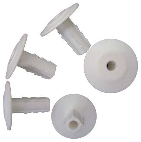 

Eagle Feed Thru Wall Bushing White 100 Pack Pcs Coax Cable Single Coaxial RG6