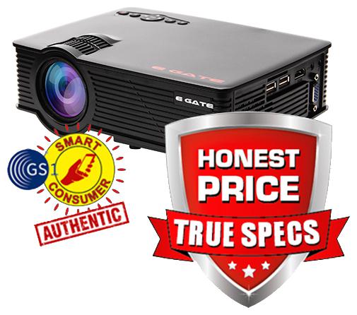 

EGATE I9 LED HD Projector (Black) HD 1920 X 1080 -3 04 Meter (120 ) Display