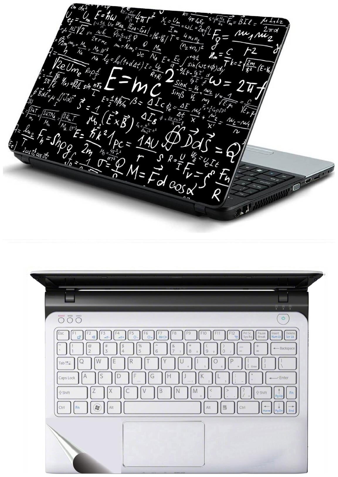 

Einstein Mass Energy Law Laptop Skin with Palmrest Skin for All Laptop - Notebook