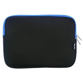 Emartbuy (12.5 - 14 ) Black/Blue Water Resistant Neoprene Soft Zip Cover Sleeve With Blue Interior For HP Spectre 13-V039TU