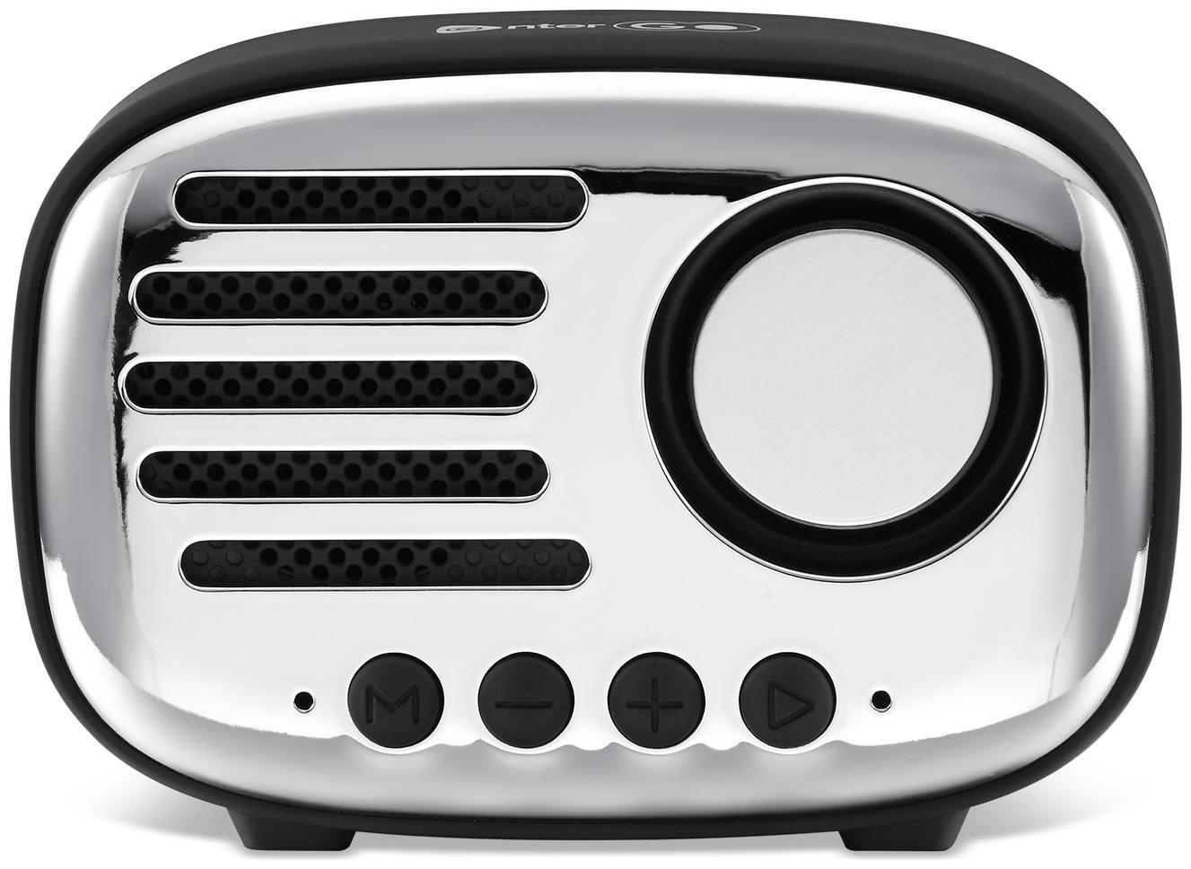 

Enter Go Bluetooth Portable Speaker ( Silver )