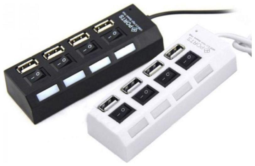 

Ever Forever 4 port USB Hub Assorted