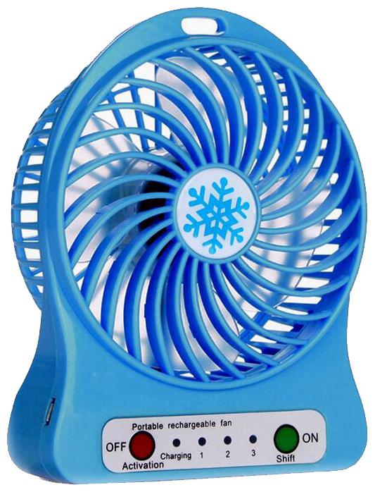 

Ever Forever USB Portable Rechargeable Mini Fan with 3 Speed Mode LED On Side of Fan