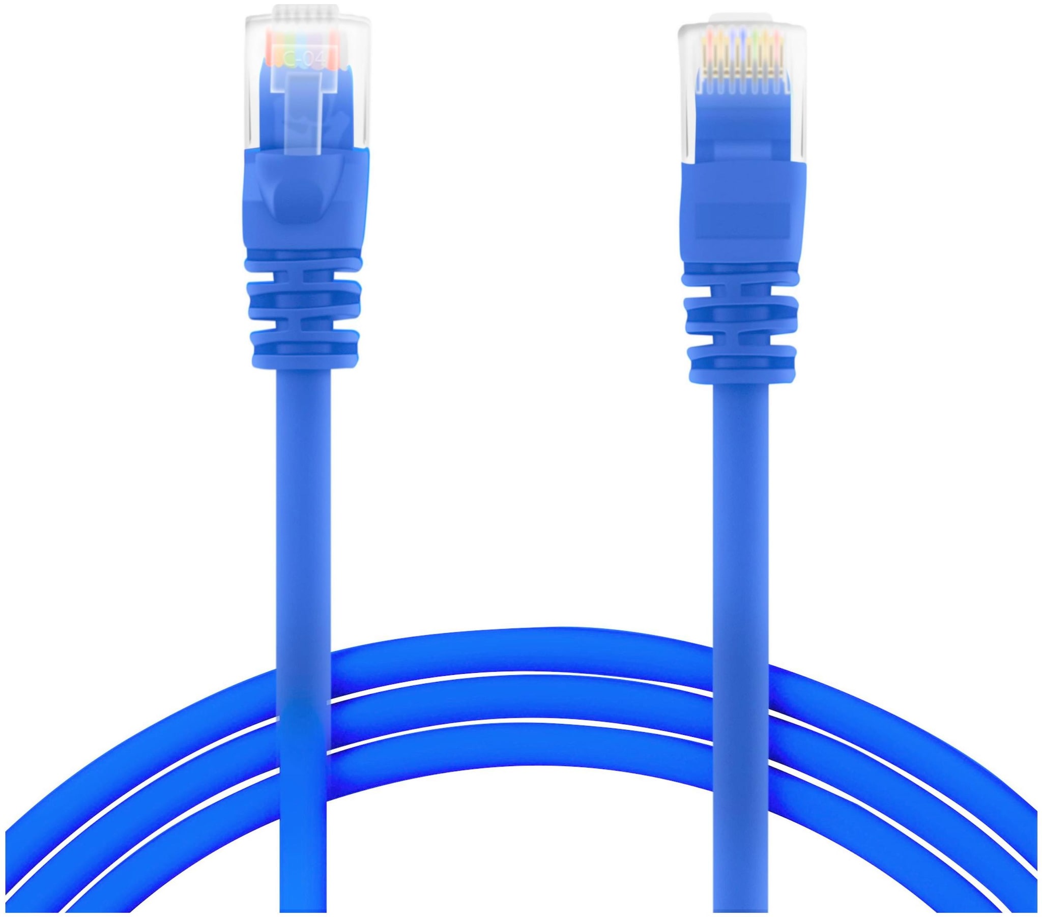 

FEDUS High Speed RJ45 cat5 Ethernet Patch Cable LAN Cable Internet Network Computer Cable Cord High Speed Gigabit Category 5E STP Wires For Modem Router LAN ADSL(5 Meter) (Blue )