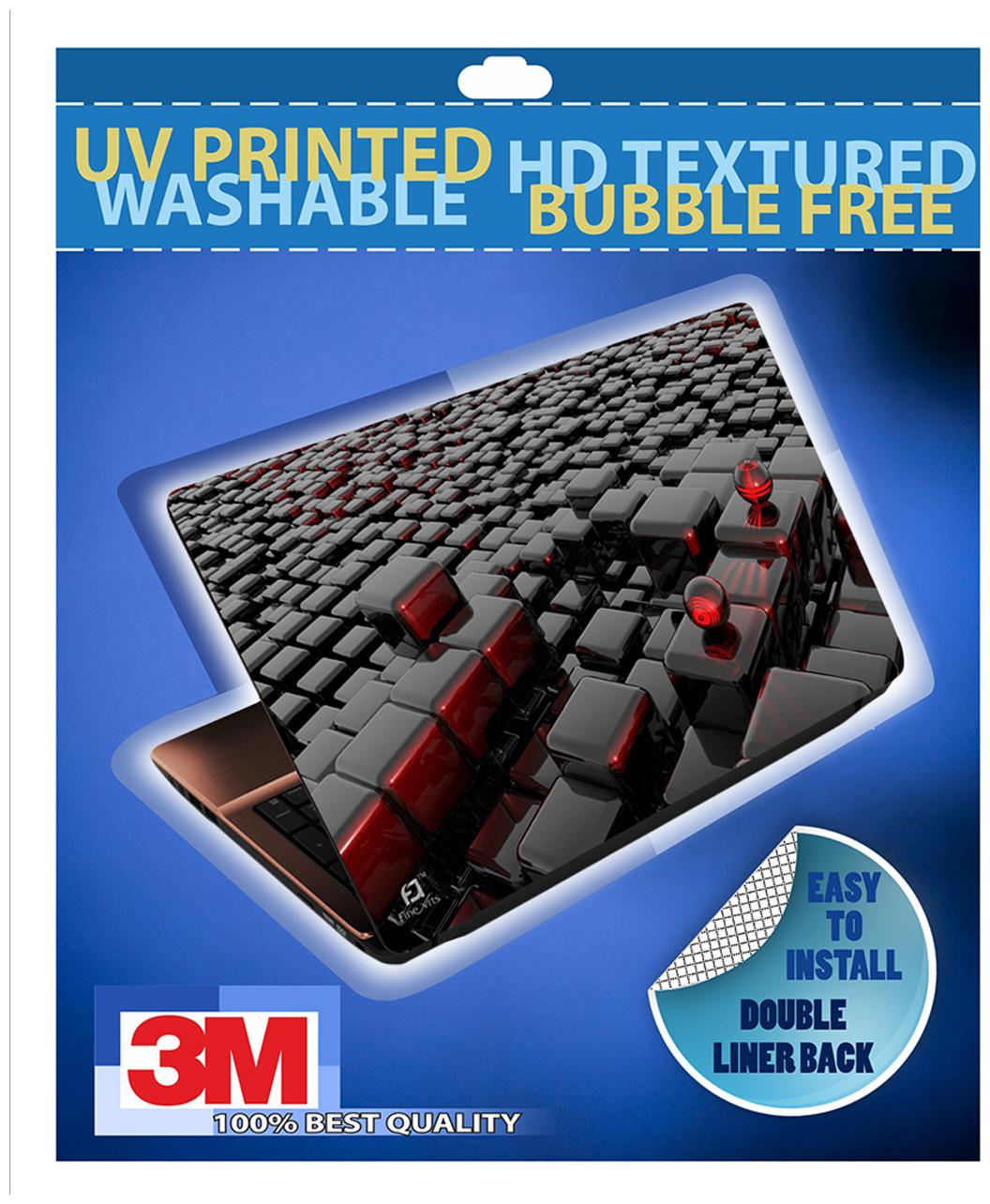 

FineArts 3D Cubes Laptop Skin For 15 6 (39 6 cm) Laptop