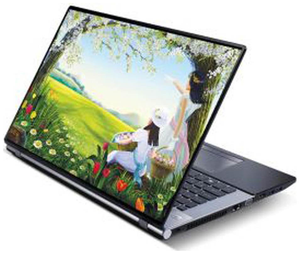 

FineArts Anime Nature Two Girl Laptop Skin For 15 6 inch Laptop