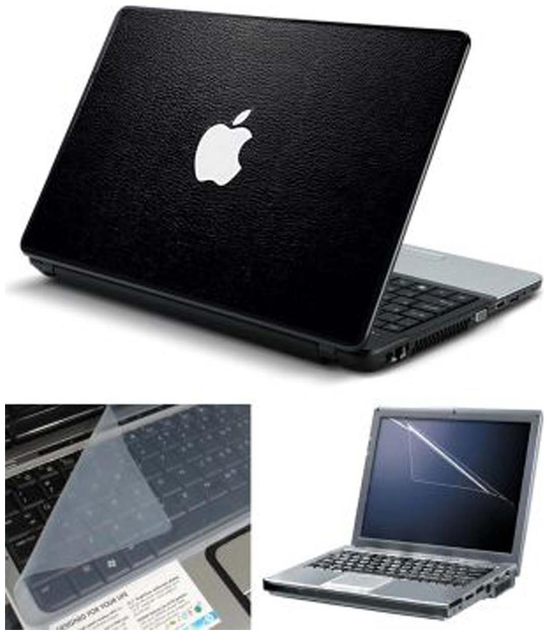 

FineArts Apple On Leather Laptop Skin For 15 6 inch Laptop