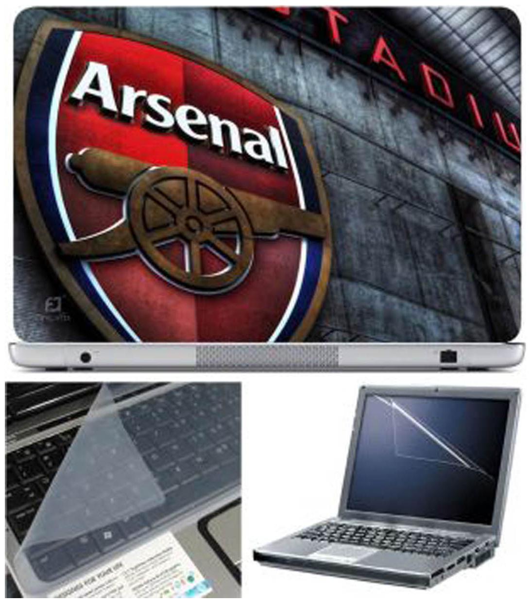 

FineArts Arsenal Stadium Laptop Skin For 15 6 inch Laptop With Key Guard Screen Protector