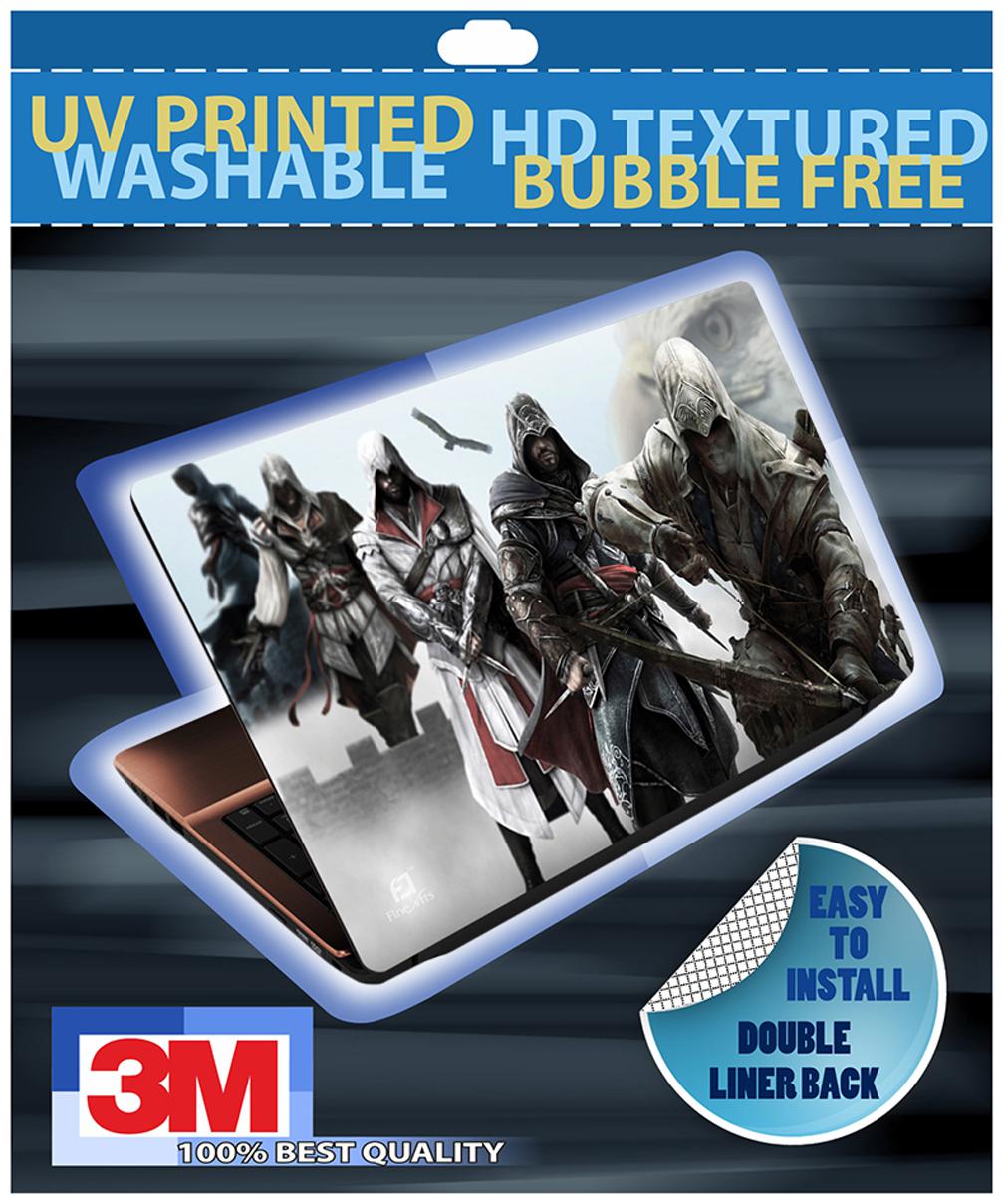 

FineArts Assassins Faces Laptop Skin For 15 6 (39 6 cm) Laptop