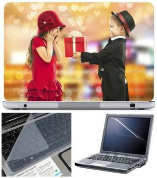 Buy Finearts Boy Girl Gift Laptop Skin For 15 6 Inch Laptop With Key Guard Screen Protector Online At Low Prices In India Paytmmall Com