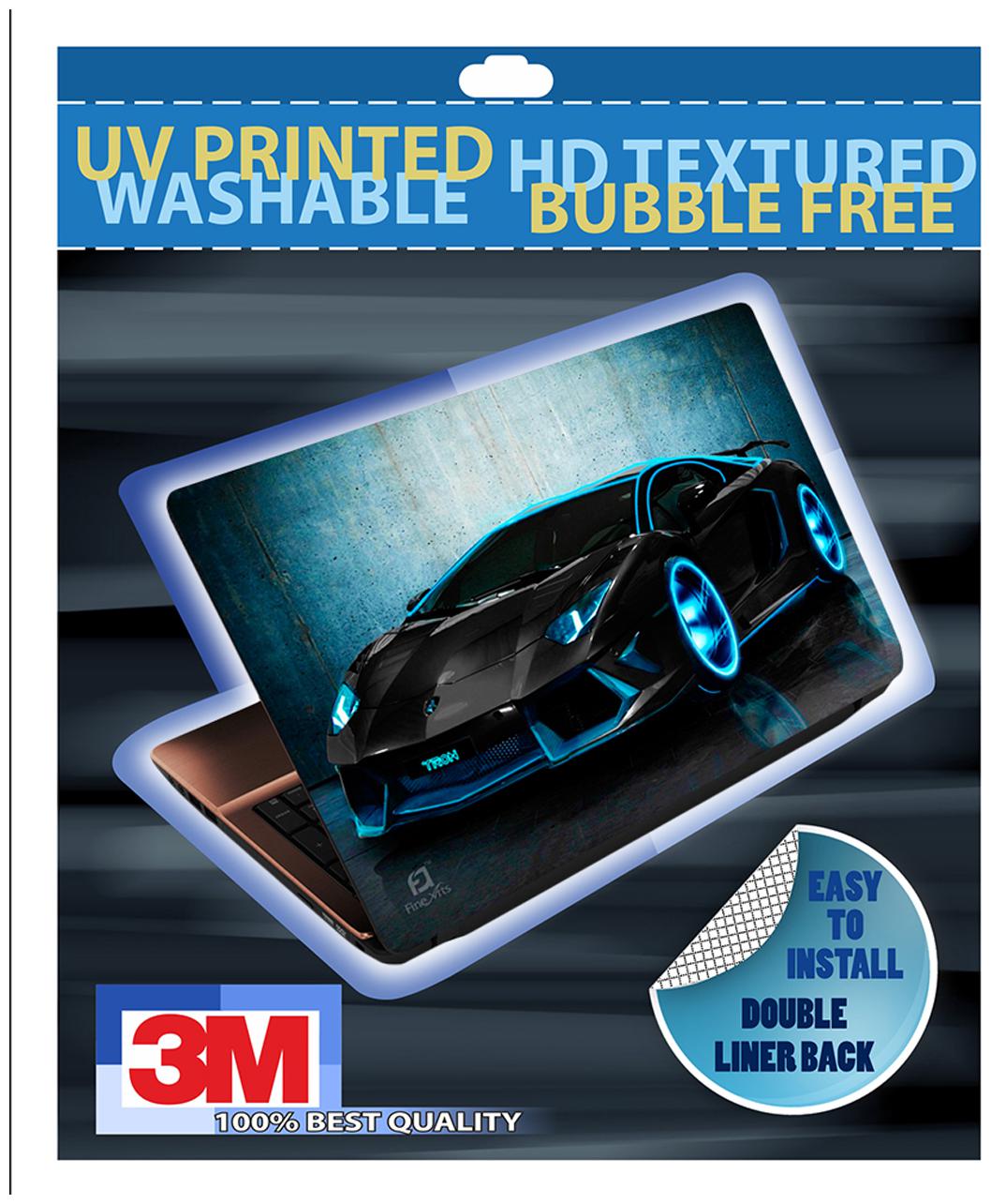 

FineArts Car Blue Tyre Laptop Skin For 15 6 (39 6 cm) Laptop