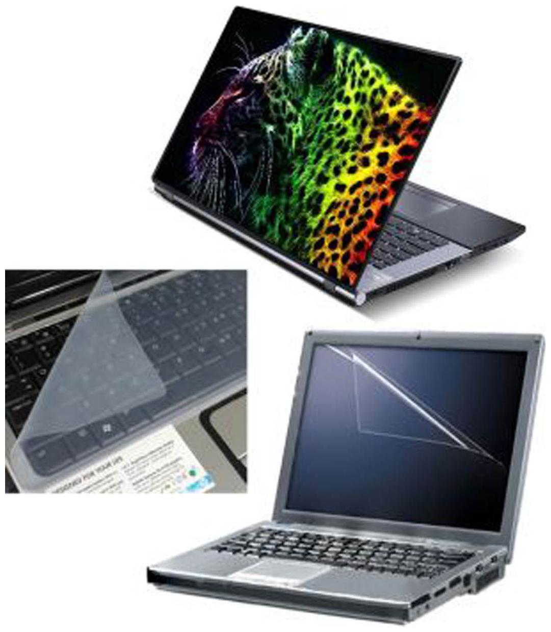 

FineArts Colou Leopard With Screen Keyboard Protector Laptop Skin For 15 6 inch Laptop
