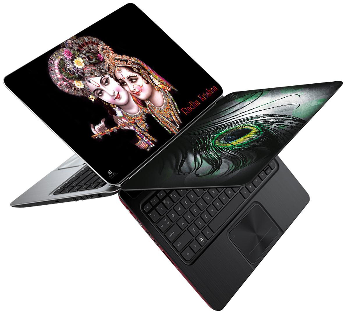 

FineArts Combo of Two Laptop Skins For Dell HP Lenovo Acer Toshiba and ASUS 15 6 inch Laptop - DOUBLELS010