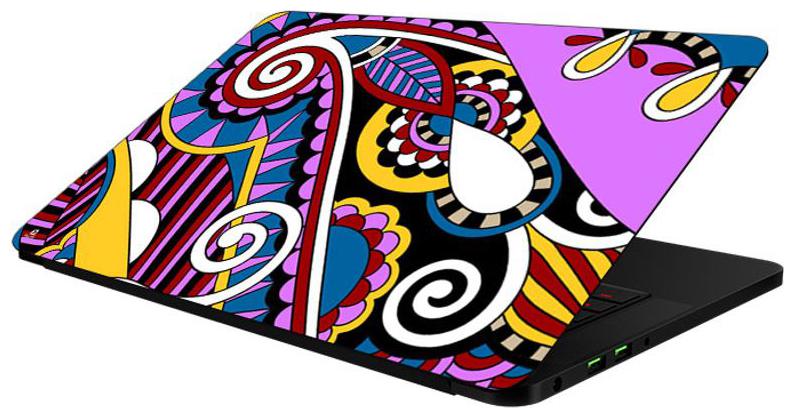 

FineArts Combo of Floral - LS5549 Laptop Skin and Mouse Pad