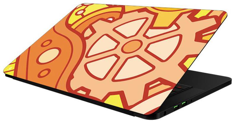 

FineArts Combo of Abstract Art - LS5029 Laptop Skin and Mouse Pad