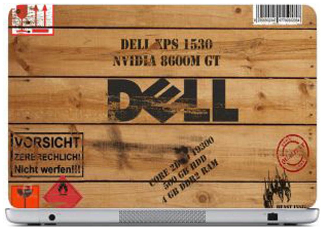 

FineArts Dell Wooden Laptop Skin For 15 6 inch Laptop
