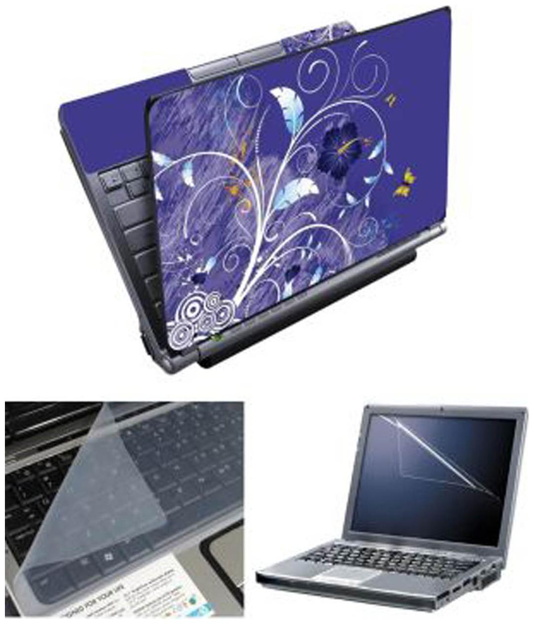 

FineArts Floral Vector Laptop Skin For 15 6 inch Laptop