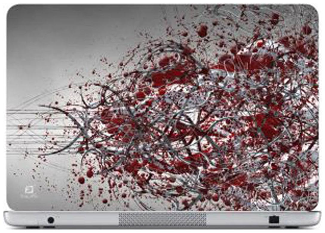 

FineArts Grey Wires Spot Laptop Skin For 15 6 inch Laptop