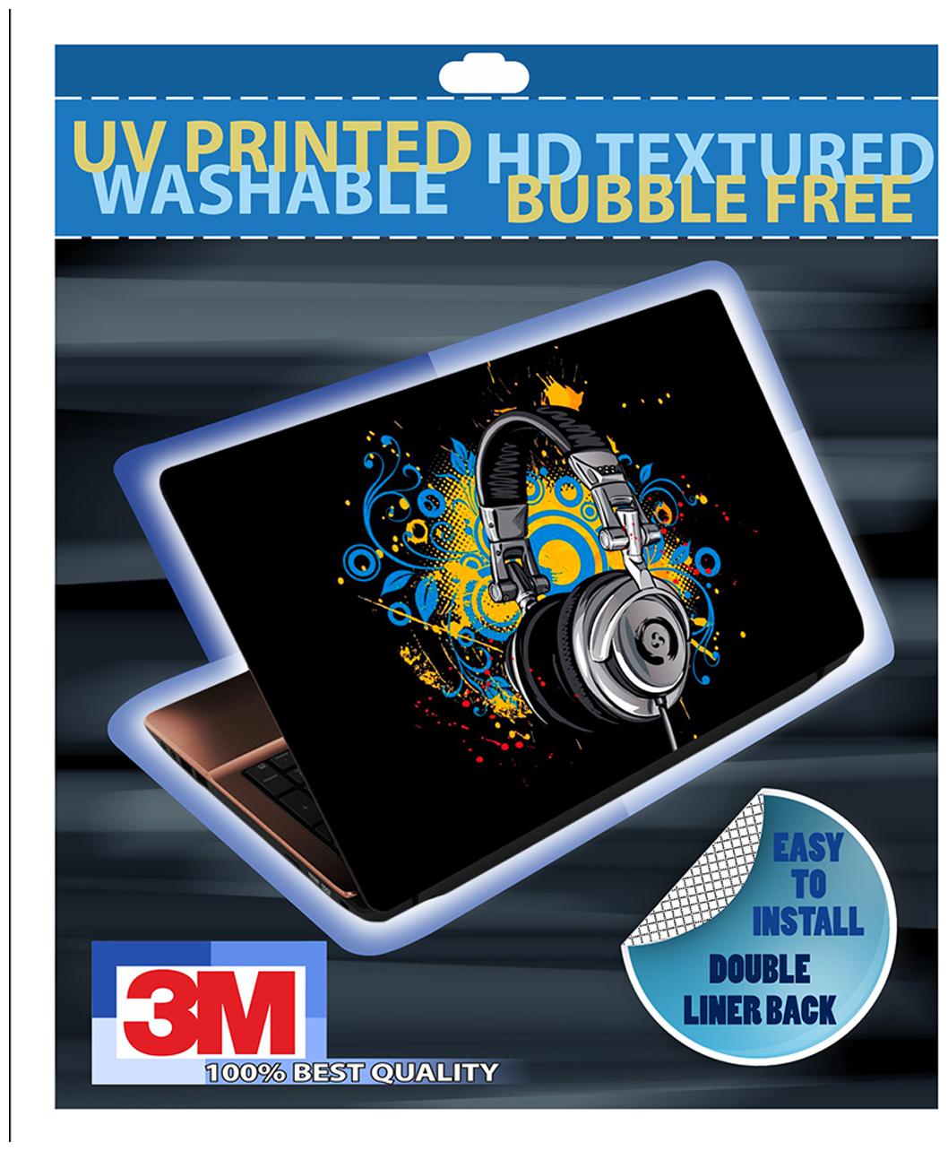 

FineArts Headphone Vector Laptop Skin For 15 6 (39 6 cm) Laptop
